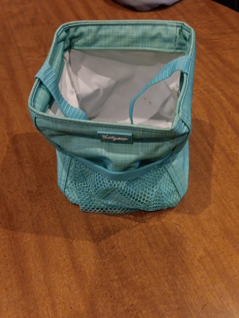 thirty-one Teal Mesh Cosmetic Caddy